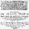 John Dowland, 'Lachrimae or Seaven Teares Figured in Seaven Passionate Pavans'